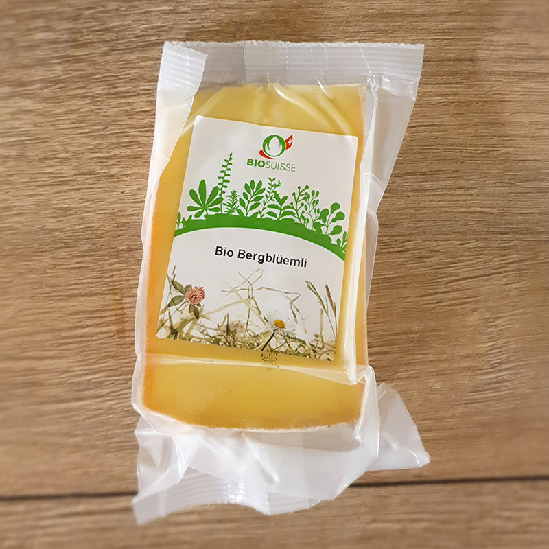 Bio Bergblüemli Käse Produktbild