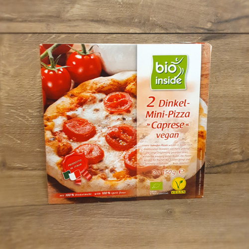 Bio Dinkel Mini-Pizza Caprese vegan