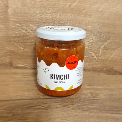 Bio Kimchi mit Wirz extra-scharf