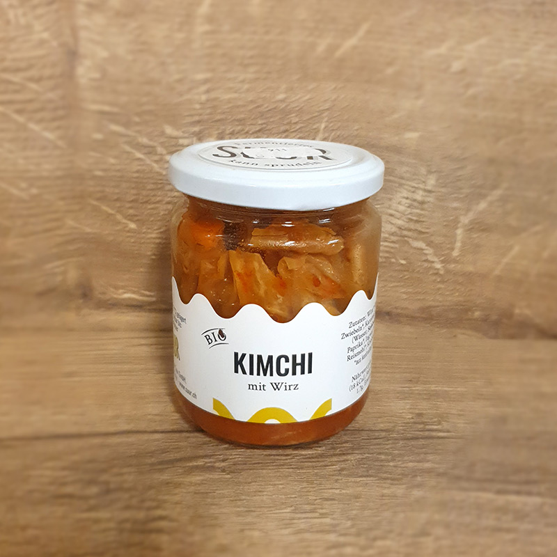 Bio Kimchi mit Wirz