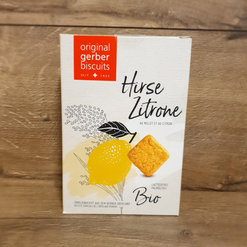 Bio Original Gerber Biscuits Hirse-Zitrone